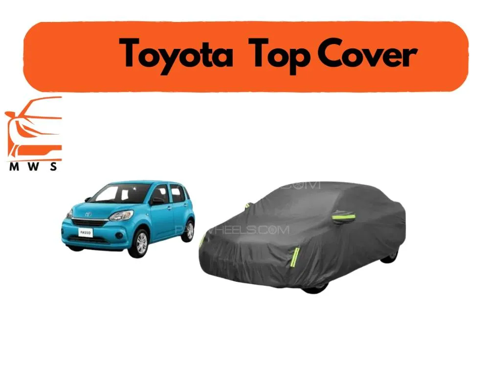 Toyota Passo 2018 - 2022 Top Cover | Grey | Anti-Scratch | Double Layer | Heat Proof | Water Proof Image-1