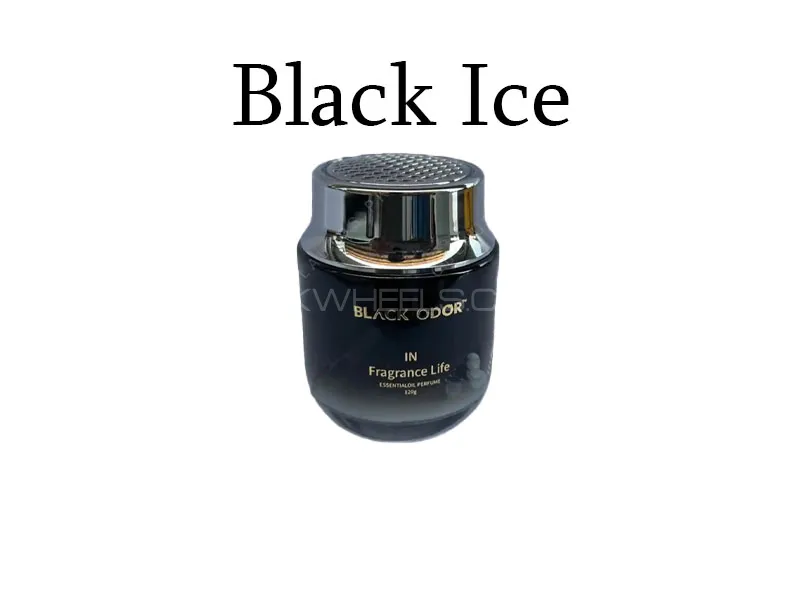 Black Odor Car Air Freshener Black Ice Image-1