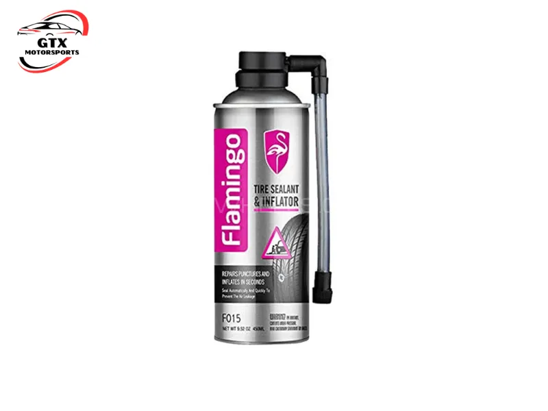 Flamingo Tire Sealant & Inflator – 450ml Image-1