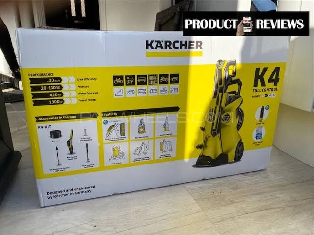 German KARCHER K4 Full Control High Pressure Car Washer 130 Bar  Image-1