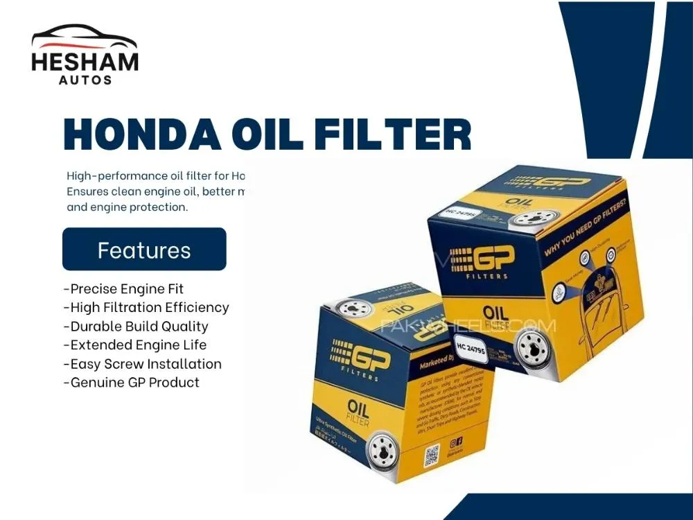 Honda City 2003-2006 GP Oil Filter - GPO-307 Image-1