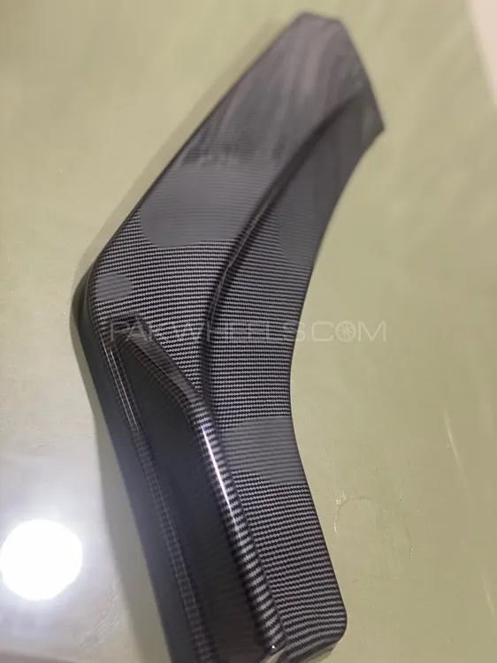 Honda Civic 2015 to 2022 Front Bumper Splitter/ try full carbon fibre/Impoted  Image-1