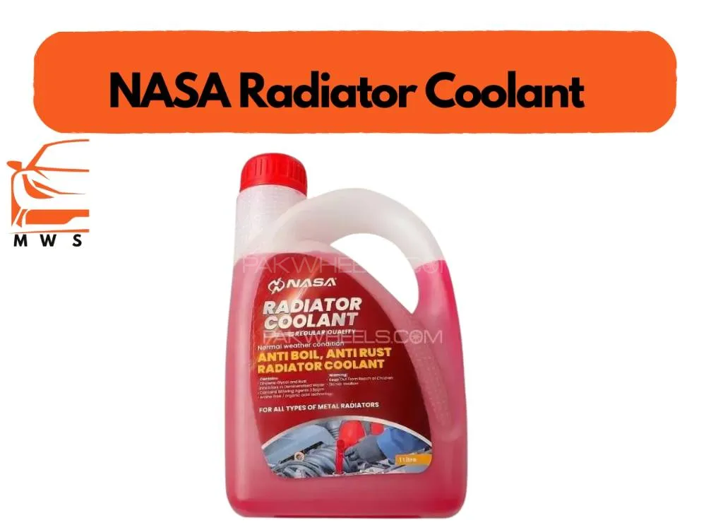 NASA Radiator Coolant Regular Red - 1 Litre Image-1