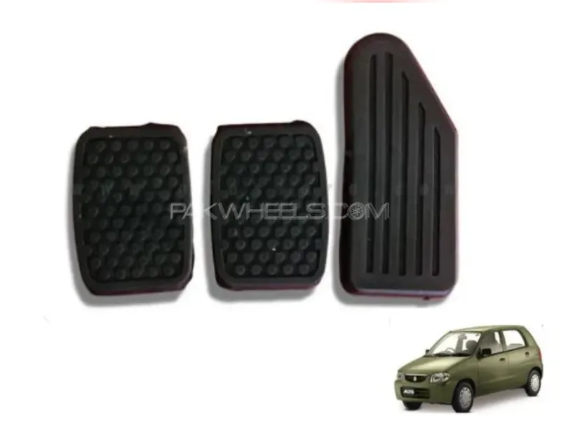 Suzuki Alto 1000cc Pedal Rubber | 3 Pieces | Accelerator Brake & Clutch Image-1