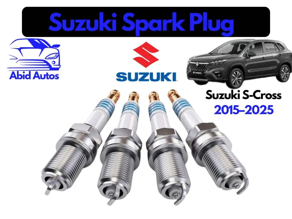 Spark Plugs (4 Pieces) for Suzuki S-Cross (2015–2025) – High Performance Set Image-1