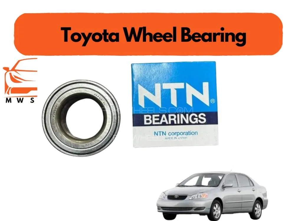 Toyota Corolla 02-25 Front Wheel Bearing Ntn Japan Image-1