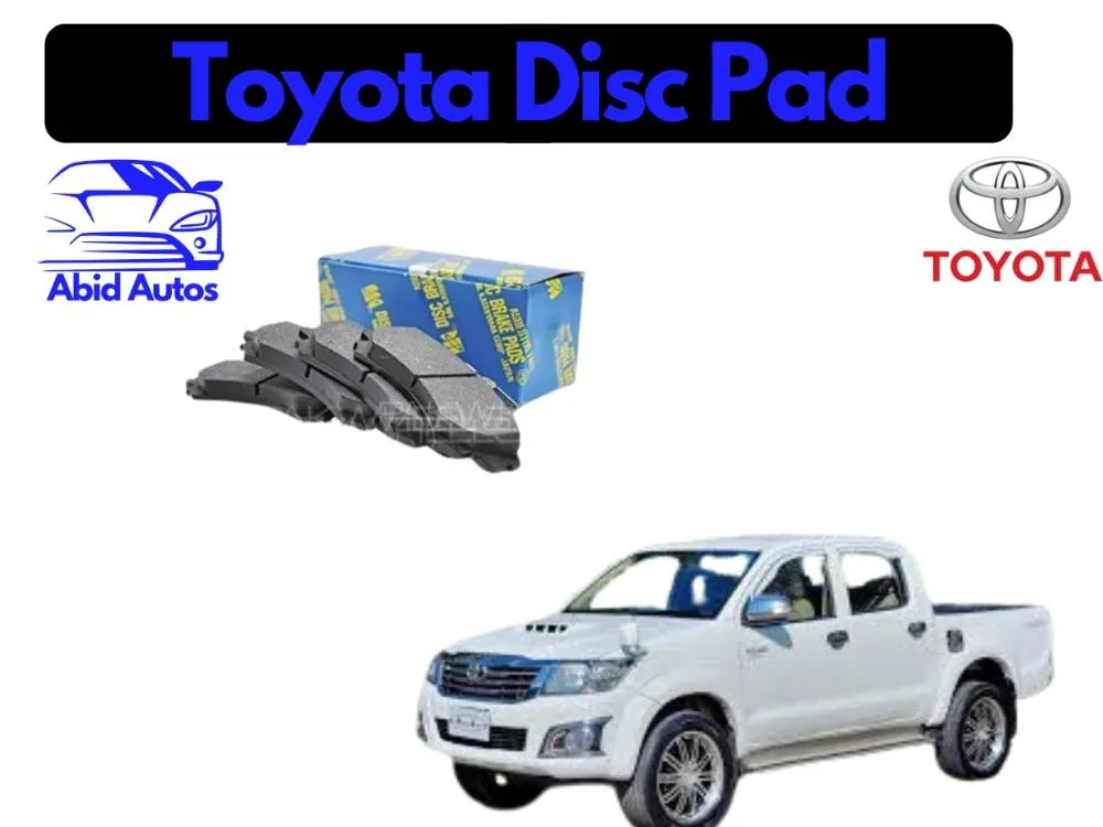 Brake Pads for Toyota Hilux L6 MK – Heavy-Duty Stopping Power & Durability Image-1