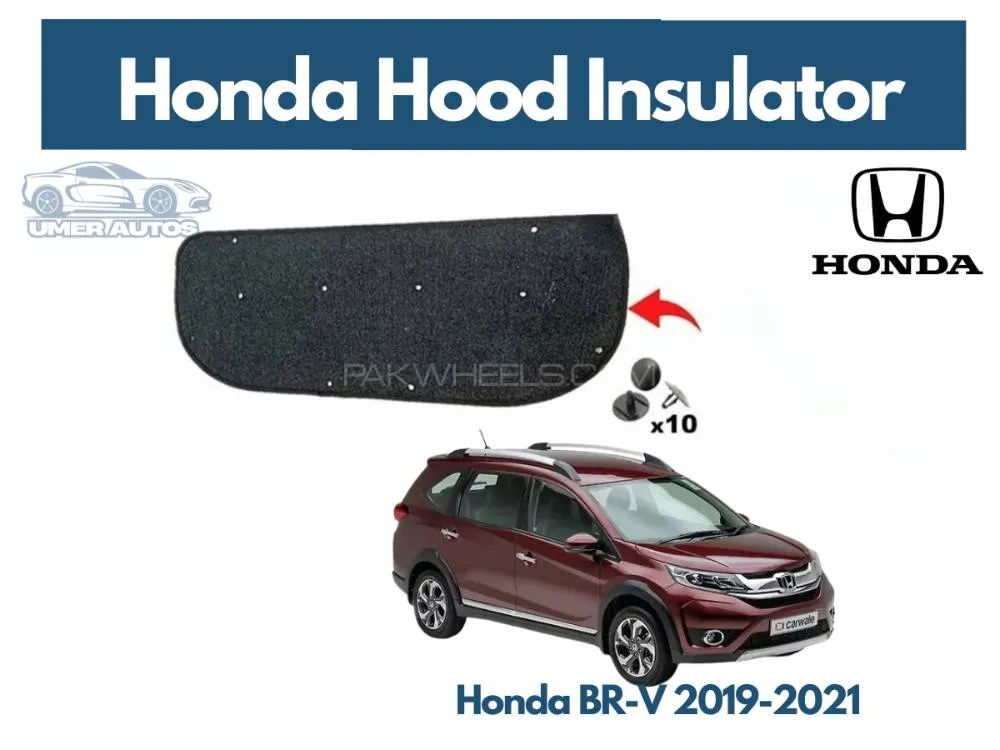 Honda BRV 2019-2021 Hood Insulator Namda Bonnet Cover Image-1