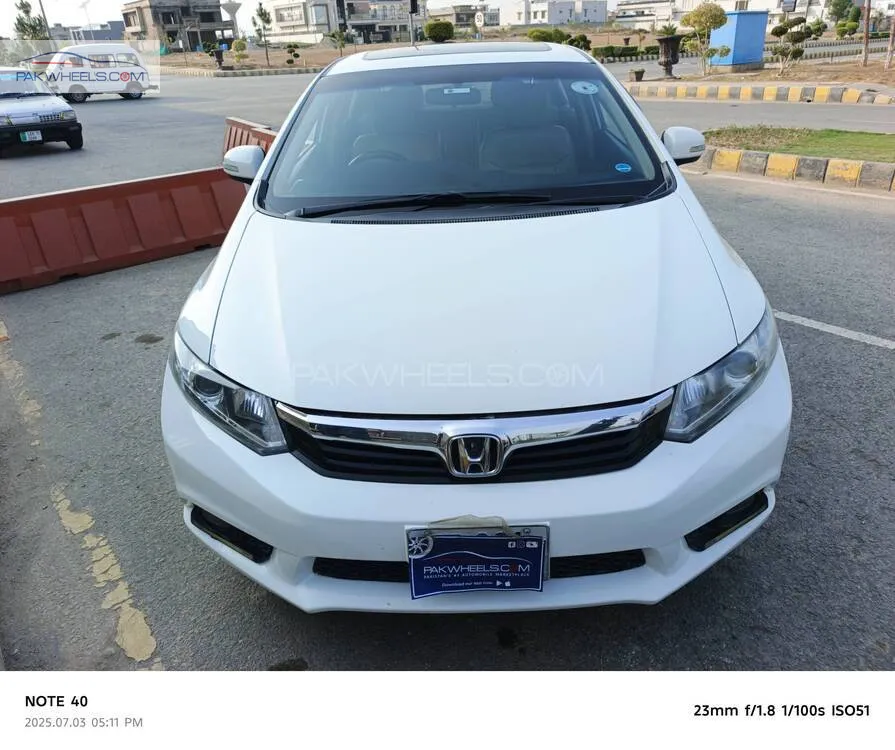 Honda Civic 2015 for Sale in Peshawar Image-1