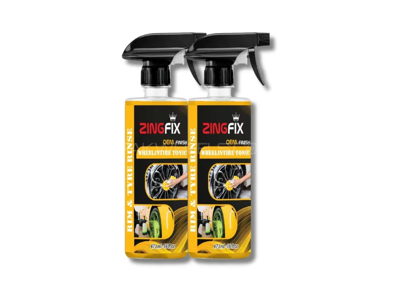 Zingfix Wheelin Tire Tonic Pack of 2 - 473ML Image-1