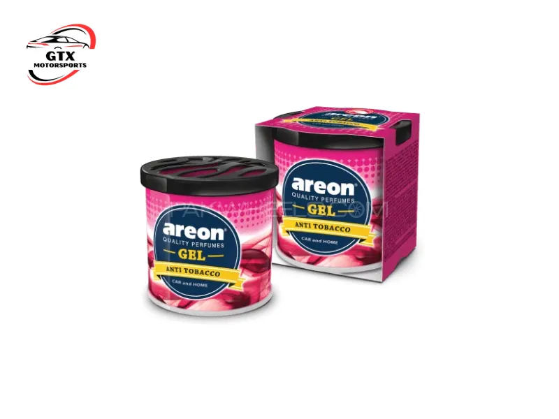 Areon Gel Car Air Freshener – Anti Tobacco – 80g Image-1