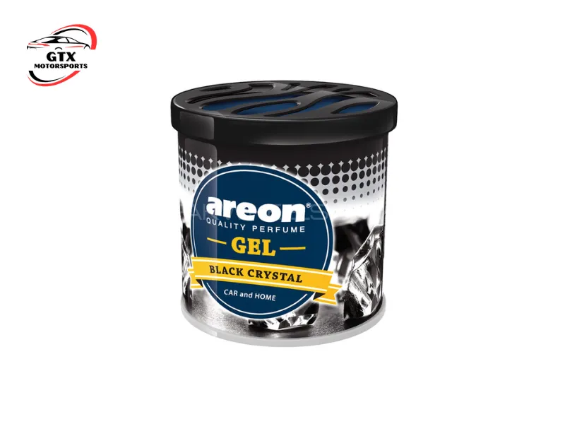 Areon Gel Car Air Freshener – Black Crystal – 80g Image-1