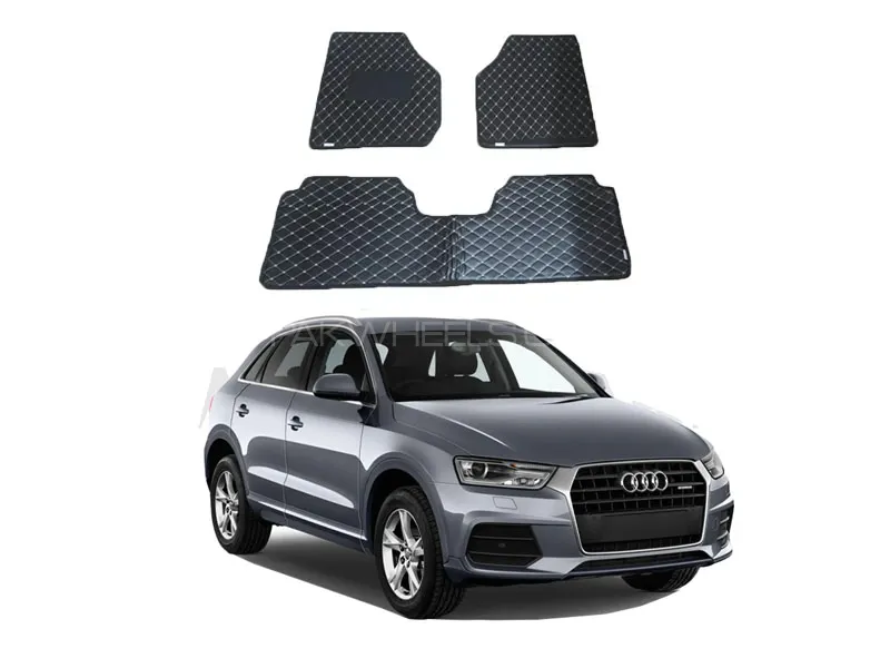Audi Q3 Model 2012-2018 7D Floor Mat ( Flat Style ) 4PCS  Image-1