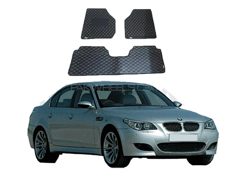 BMW 5 Series Model 2003-2010 7D Floor Mat ( Flat Style ) Image-1