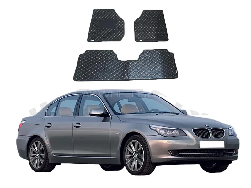 BMW 520/530 Model 2003-2010 7D Floor Mats Image-1