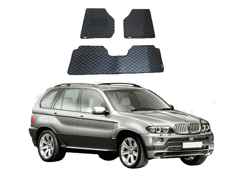 BMW X5 Series Model 1999-2006 7D Floor Mats Image-1