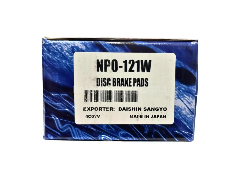 Nissin Front Brake Pad Honda Civic 2009-12 | NPO-121W | Made In Japan Image-1