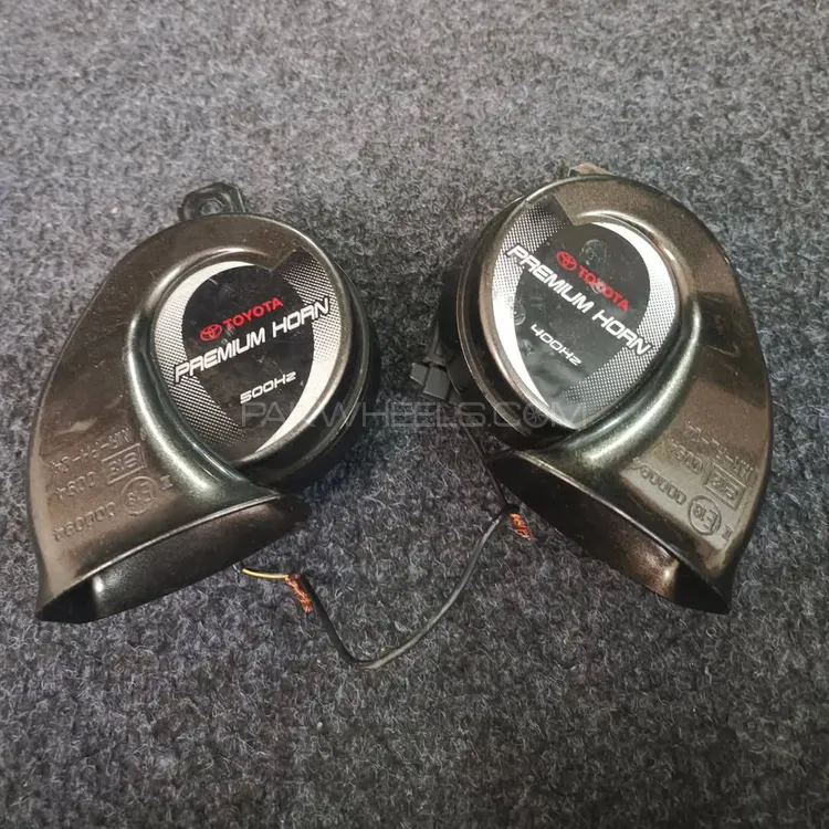 ORIGINAL JAPANESE TOYOTA PREMIUM HORN  400hz/500hz Image-1