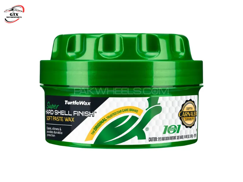 Turtle Wax Super Hard Shell Finish Paste Wax – 397g | Long-Lasting Shine & Protection Image-1