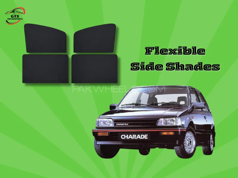 Flexible Side Shades for Daihatsu Charade 1984-1986 Image-1