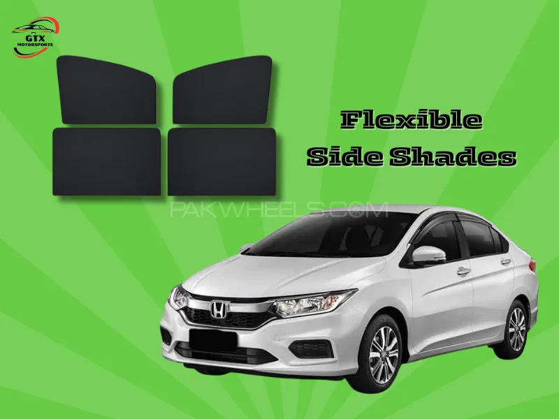 Flexible Side Shades for Honda City 2022-2025 Image-1