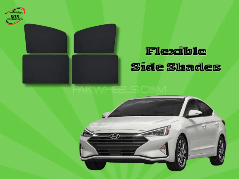 Flexible Side Shades for Hyundai Elantra 2021-2024 Image-1