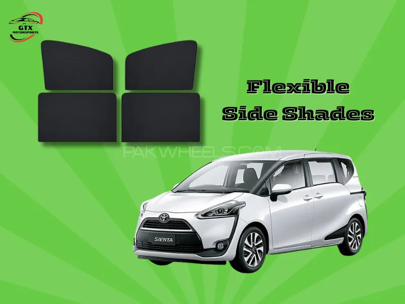 Flexible Side Shades for Toyota Sienta Image-1