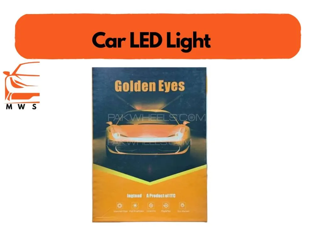 GOLDEN EYES 500W LED Light Model H-11 – Bright White with Warranty Image-1