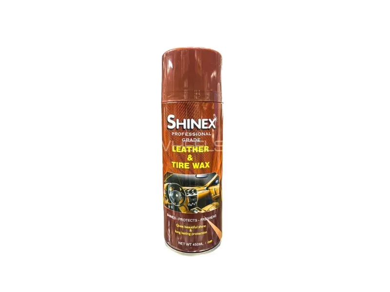 Shinex Leather And Tire Wax 450ML | Oud | High Quality Image-1