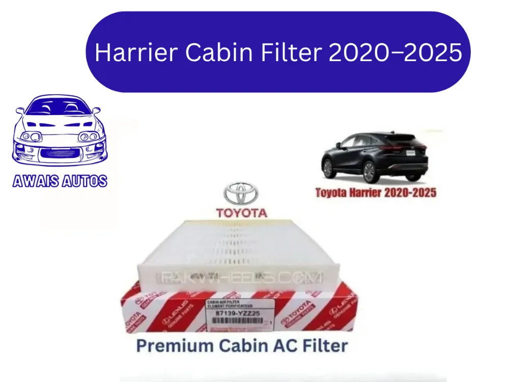 Toyota Harrier 2020–2025 Premium Quality Cabin Filter – Imported Image-1