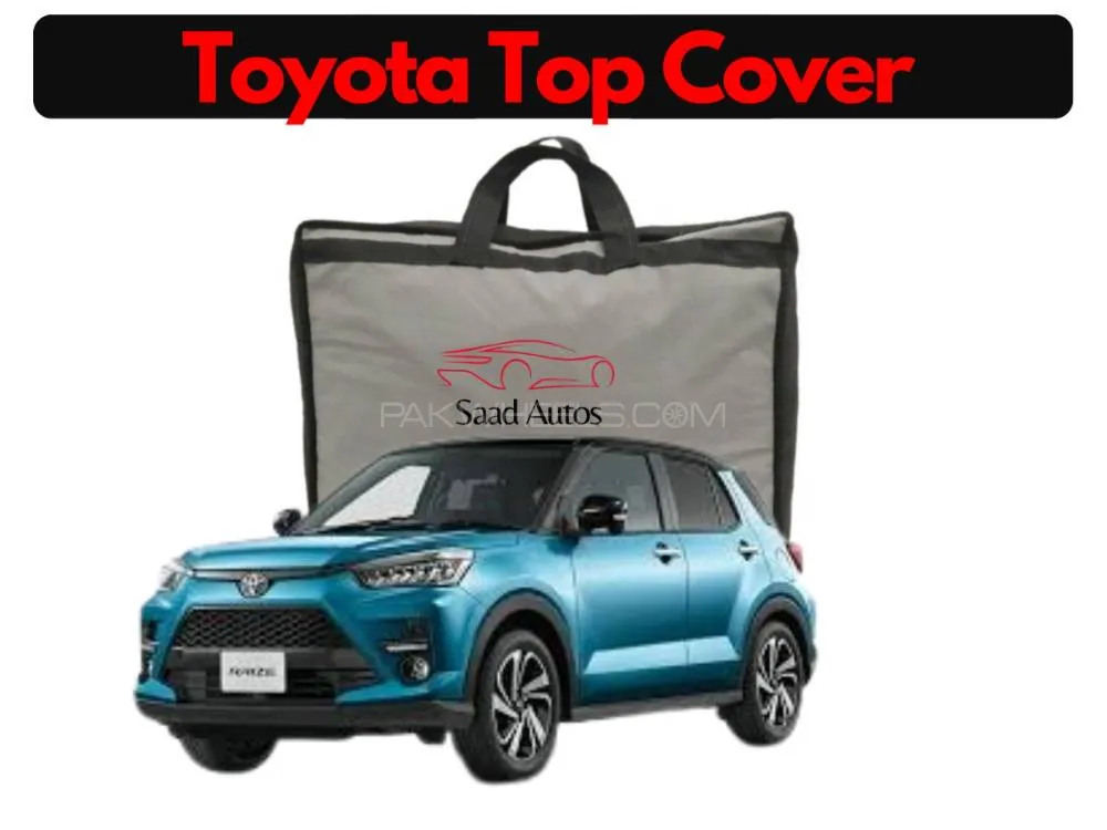 Toyota Raize 2019–2025 Grey Top Cover – Waterproof, Heat & Scratch Resistant Image-1