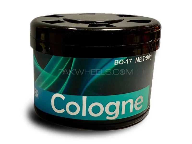 Black Odor Car Air Freshener Cologne Car With On Off Opption Image-1