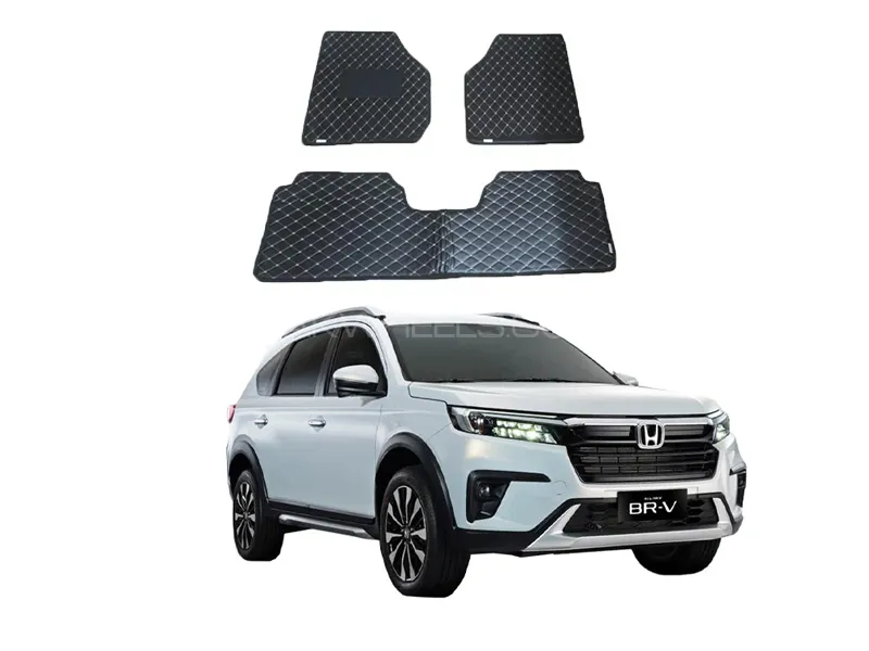 Honda BR-V  Model 2020-2025 7D Floor Mat 4 Pcs Image-1