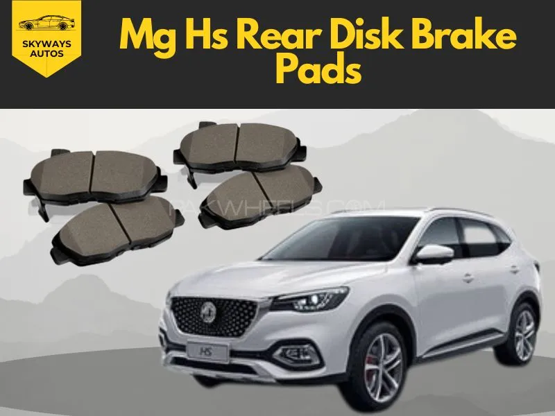 Mg Hs Rear Disk Brake Pads Image-1