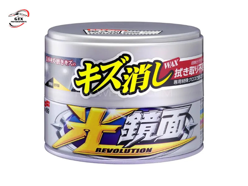 SOFT99 Pearl & Metallic Scratch Clear Wax – Mirror Finish (200g)- Made in Japan Image-1