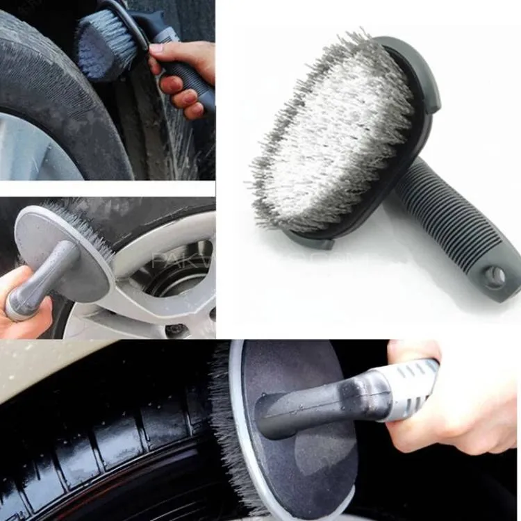 T-Type Multi-Functional Tyre Cleaning Brush Image-1