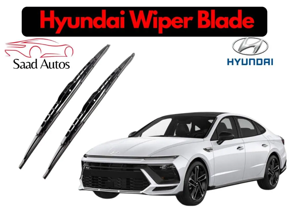 Soft Rubber Wiper Blade for Hyundai Sonata 2021–2024 – Silent, Streak-Free Fit Image-1