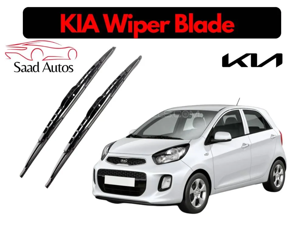 Soft Rubber Wiper Blade for KIA Picanto 2019–2024 – Smooth & Silent Performance Image-1