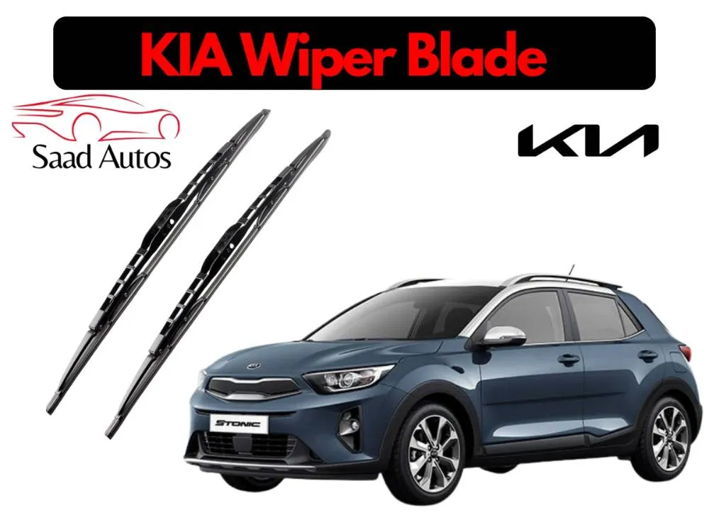 Soft Rubber Wiper Blade for KIA Stonic 2021–2024 – Silent & Streak-Free Fit Image-1