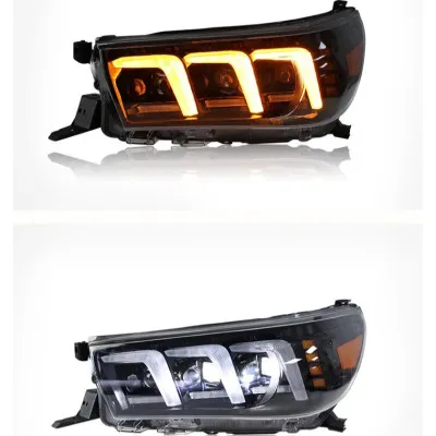 Toyota Hilux Revo Head Light 2016-2016 Lexus Version Image-1