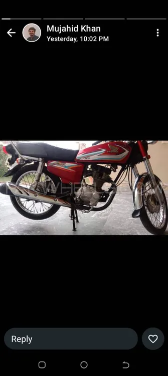 Honda CG 125 2016 for Sale Image-1