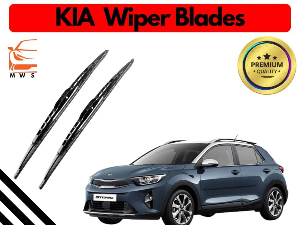 Soft Rubber Wiper Blade for KIA Stonic 2021–2024 – Quiet & Streak-Free Fit Image-1