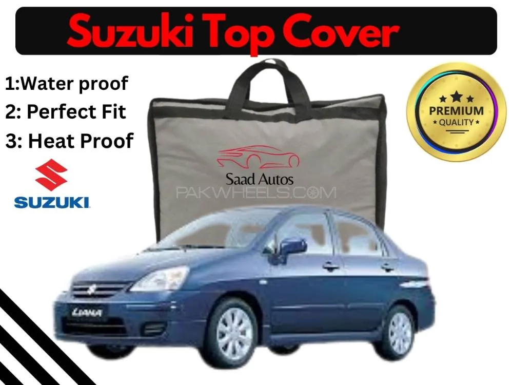 Suzuki Liana 2006-2014 Top Cover | Black | Anti-Scratch | Parachute | Heat Proof | Water Proof  Image-1