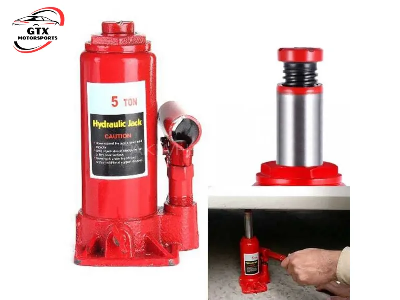 5 TON Heavy Duty Hydraulic Bottle Jack Image-1