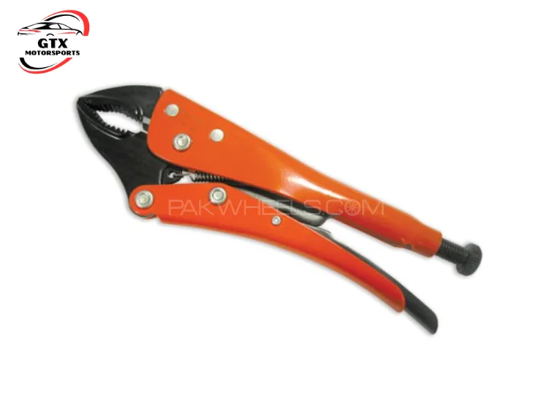 9-Inch Curved Jaw Locking Pliers – Heavy Duty Grip Tool Image-1