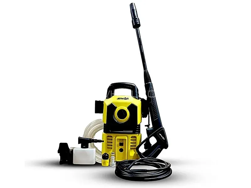 Jetmac High Pressure Washer 1300 Watts - 90 Bar With Foaming Bottle - Car Mela  Image-1