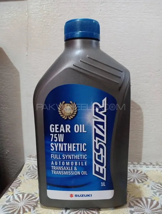 Suzuki 75W genuine gear oil 1 liter pack Image-1