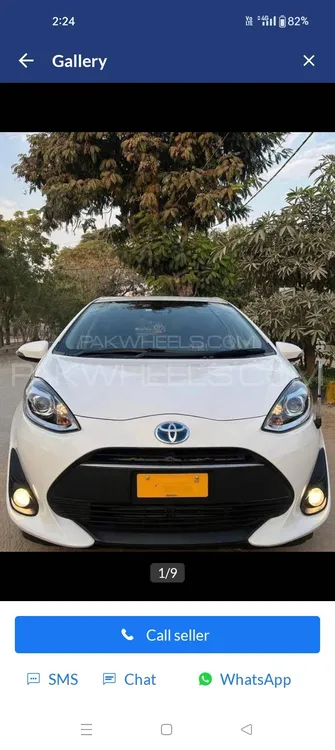 Toyota Aqua 2018 for Sale in Karachi Image-1