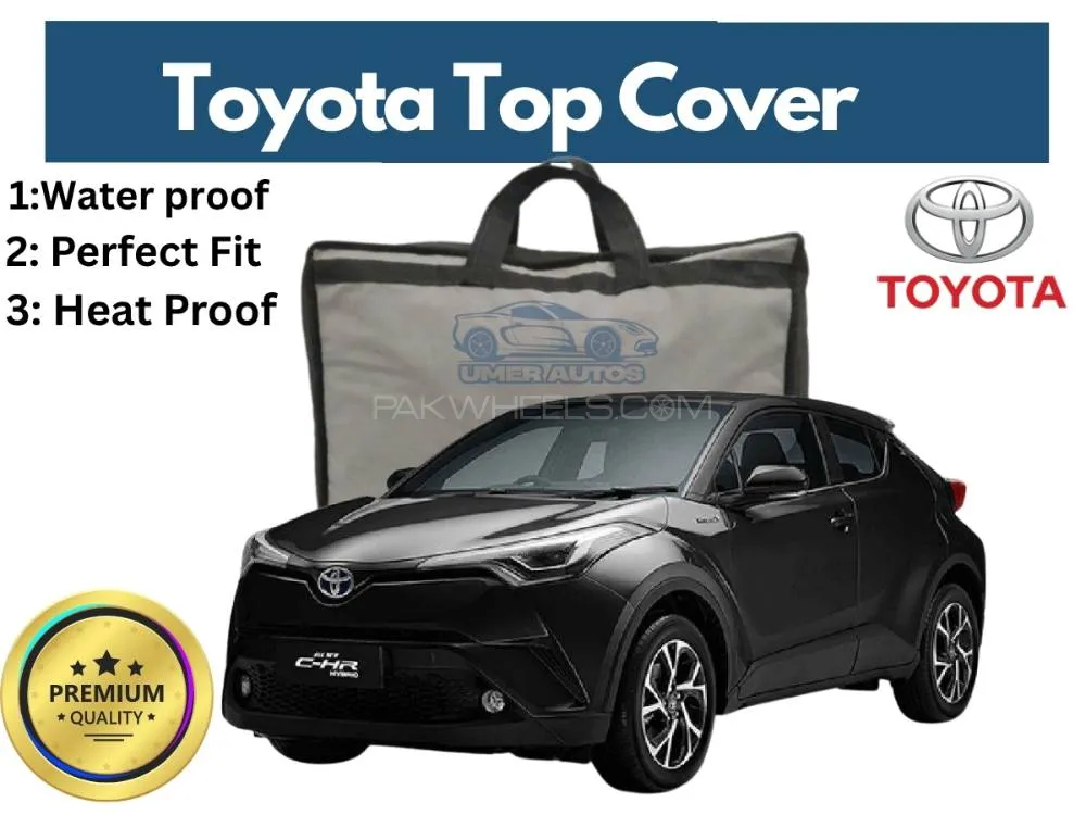 Toyota CHR 2016-2024 Top Cover | Black | Anti-Scratch | Parachute | Heat Proof | Water Proof Image-1