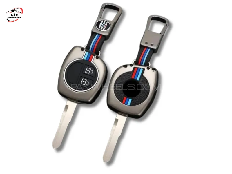 Suzuki Alto 2019–2025 Zinc Alloy Metal Key Cover  Image-1